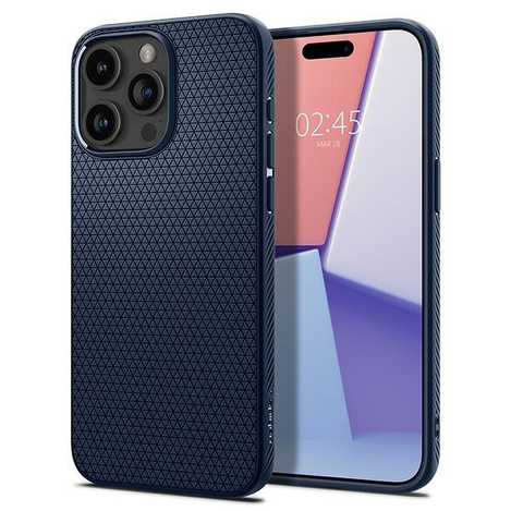 Spigen LIQUID AIR IPHONE 15 PRO MAX MARINEBLAU