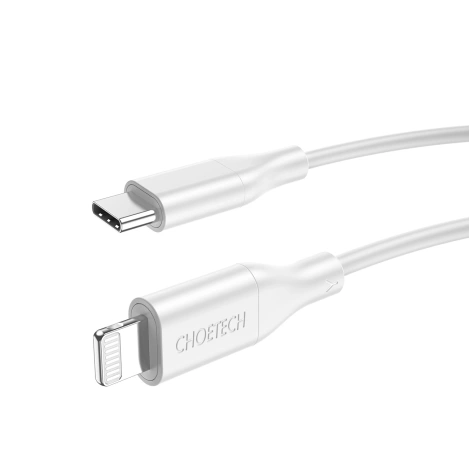 Choetech IP0040 USB-C / Lightning MFi PD 30W 1,2m Kabel - Weiß