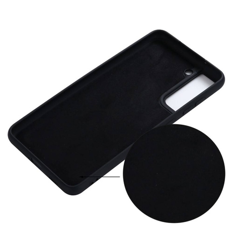 Nakładka Silicon do Samsung Galaxy S21 FE czarna