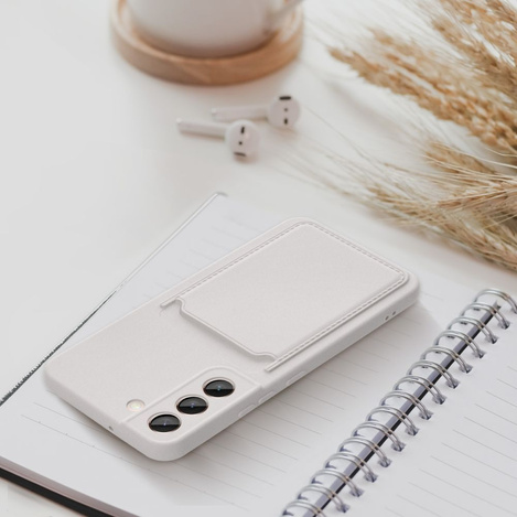 Futerał CARD CASE do SAMSUNG S24 biały