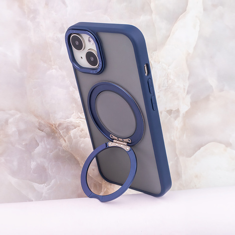 Nakładka Mag Ring Rotating do iPhone 14 Pro 6,1&quot; granatowy