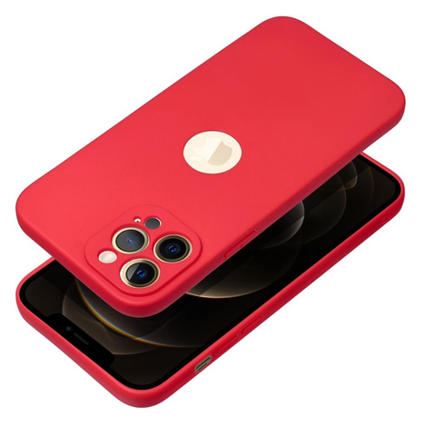 Futerał SOFT do IPHONE 12 PRO MAX czerwony
