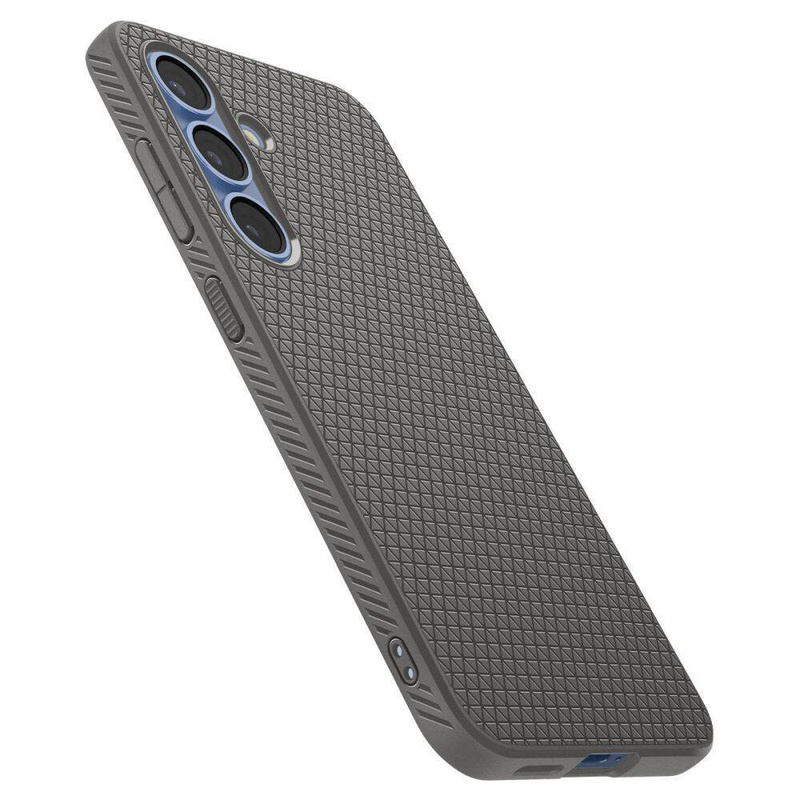 Spigen nakładka Liquid Air do Samsung Galaxy S25+ Marmurowa Szara