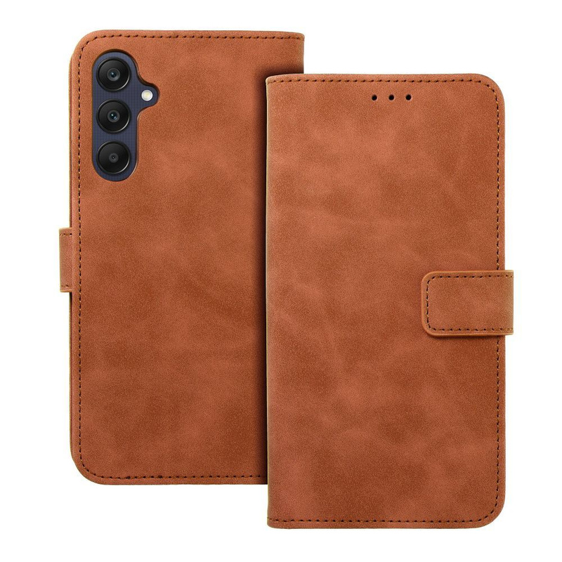 Kabura TENDER Book do SAMSUNG A25 5G brązowy