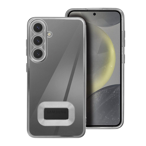 Futerał GLAM do SAMSUNG A34 5G srebrny