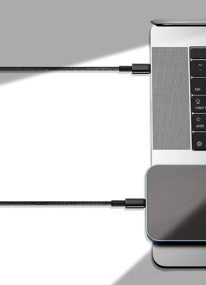 Baseus kabel USB Typ C - Lightning szybkie ładowanie Power Delivery 20 W 2 m czarny (CATLWJ-A01)