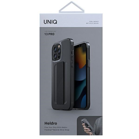 UNIQ etui Heldro iPhone 13 Pro / 13 6,1" dymny/smoke