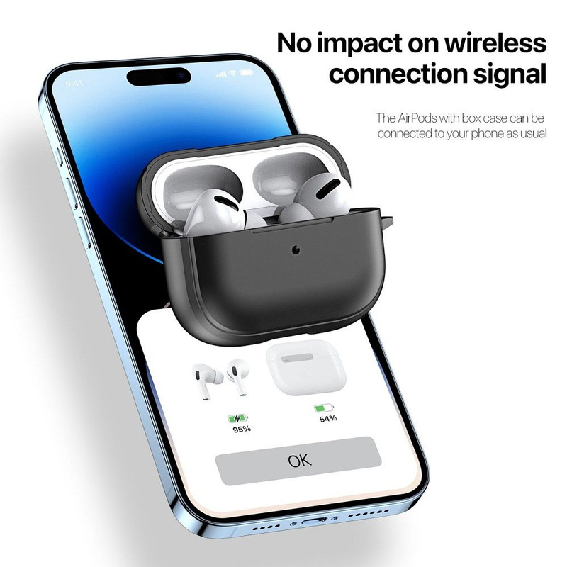 DUX DUCIS futerał PECC ochronny na AirPods Pro 2 czarny