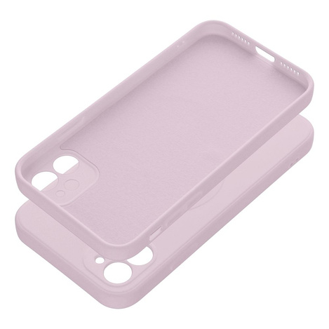 Futerał Silicone Mag Cover kompatybilny z MagSafe do IPHONE 11 różowy