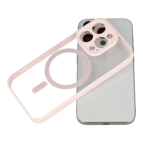 Acrylic Color Magsafe Case do Iphone 16 Pro Max jasnoróżowy