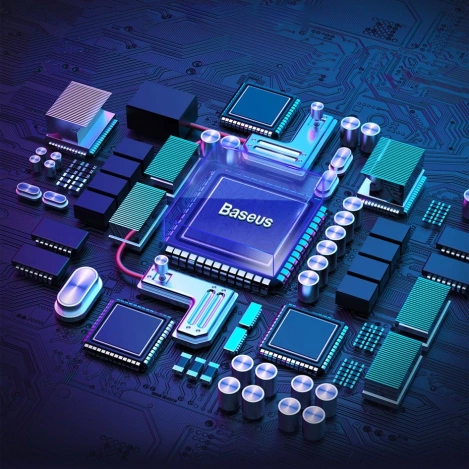 Baseus Tiny Star PPS mini inteligentna ładowarka samochodowa USB 30W Quick Charge 3.0 szary (VCHX-A0G)