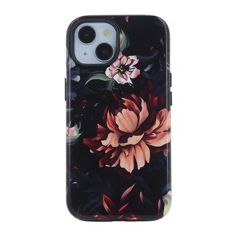 Nakładka Decor do iPhone 15 Pro 6,1" Peony
