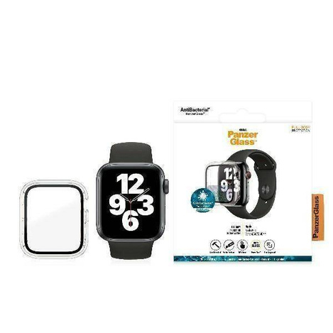 PanzerGlass Full Body szkło hartowane + etui do Apple Watch 4 / 5 / 6 / SE (40mm) clear