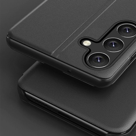 Eco Leather View Case Samsung Galaxy S25+ Black