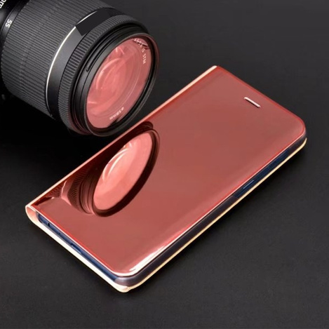 Etui Smart Clear View do Samsung A25 5G (global) różowe
