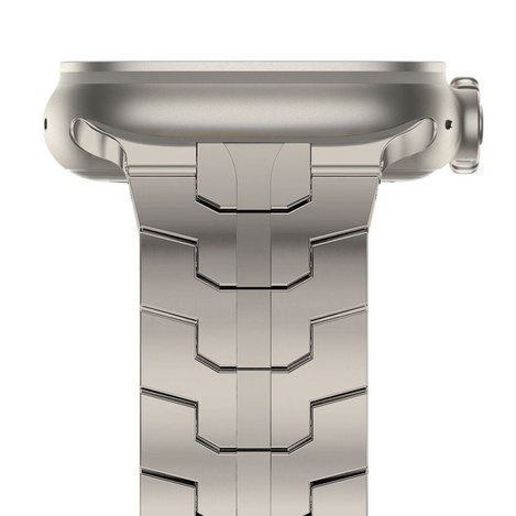 TECH-PROTECT STAINLESS LINE APPLE WATCH 6 / 7 / 8 / 9 / 10 / SE / ULTRA 1 / 2 (44 / 45 / 46 / 49 MM) TITANIUM