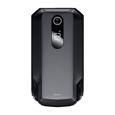 Baseus power bank Power Starter Jump Starter urządzenie rozruchowe booster 2000mAh 12V (2000A / 1000A) + kable krokodylki czarny (CGNL020001)