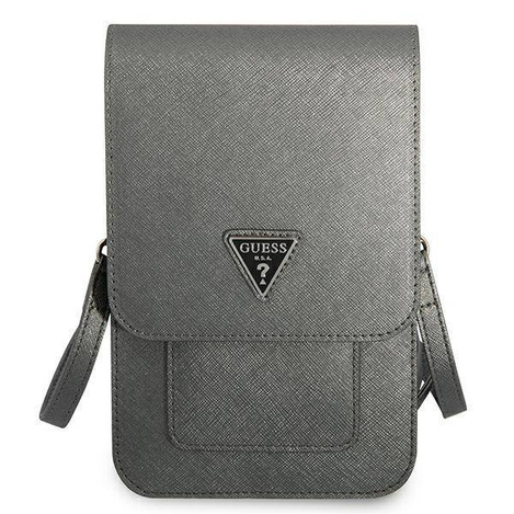 Torebka Guess Saffiano Triangle (GUWBSATMGR) szare