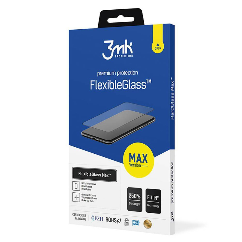 3MK FlexibleGlass Max Sam S906 S22 Plus czarny/black