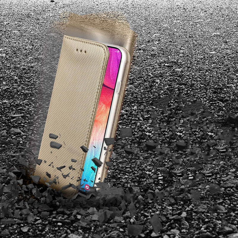 Kabura Smart Case book do SAMSUNG A05S złoty