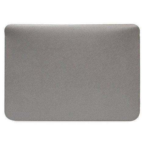 Karl Lagerfeld Hülle KLCS16SAKCPMG 16" Silber/Silber Saffiano Karl&Choupette