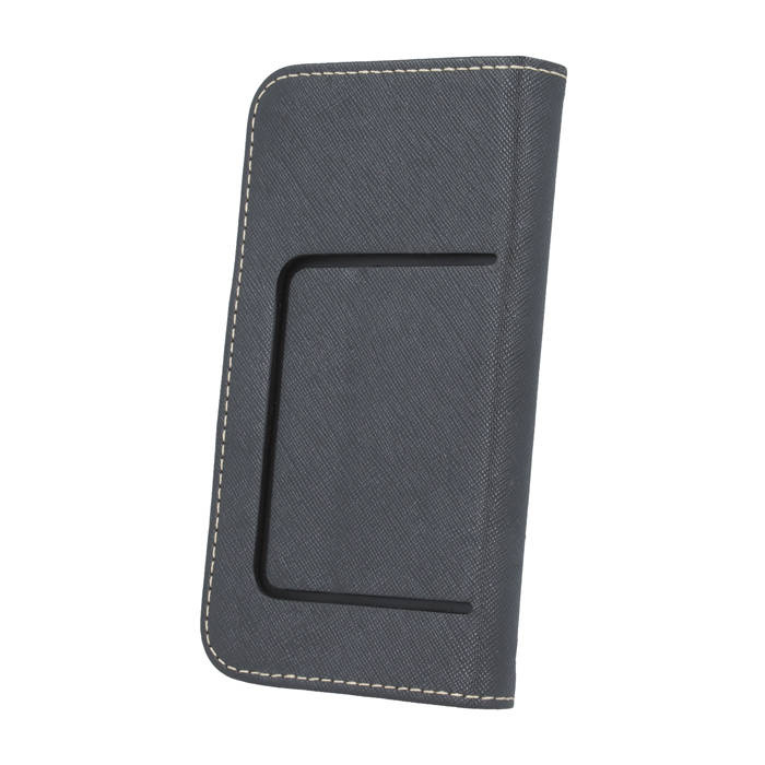 Etui Smart Universal Fancy Silicon 5,5&quot; 87x159 czarno-złoty