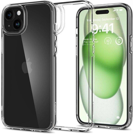 Spigen Ultra Hybrid iPhone 16 Plus crystal clear ACS08069