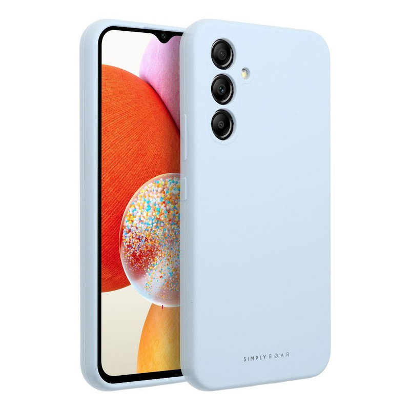 Futerał Roar Cloud-Skin - do Samsung Galaxy A14 4G / A14 5G Jasnoniebieski