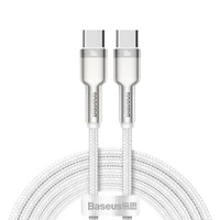 Baseus Cafule Series Metal Data Cable Type-C to Type-C 100W 1m White