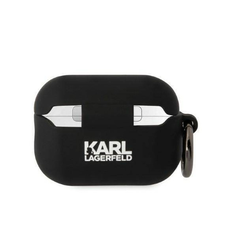 Karl Lagerfeld Silicone NFT Choupette Head 3D - Etui AirPods Pro 2 (czarny)