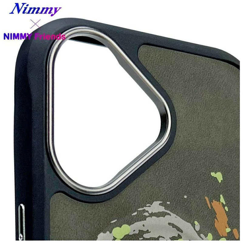 Etui Nimmy Wilk MagSafe do iPhone 16      ciemnoszary