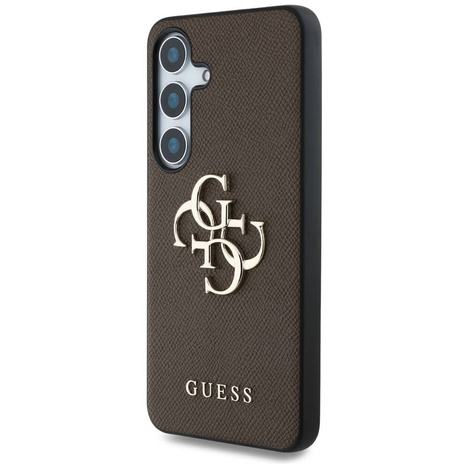 GUESS SAMSUNG S25 GUHCS25SPGT4MBW CLASSIC LOGO BROWN