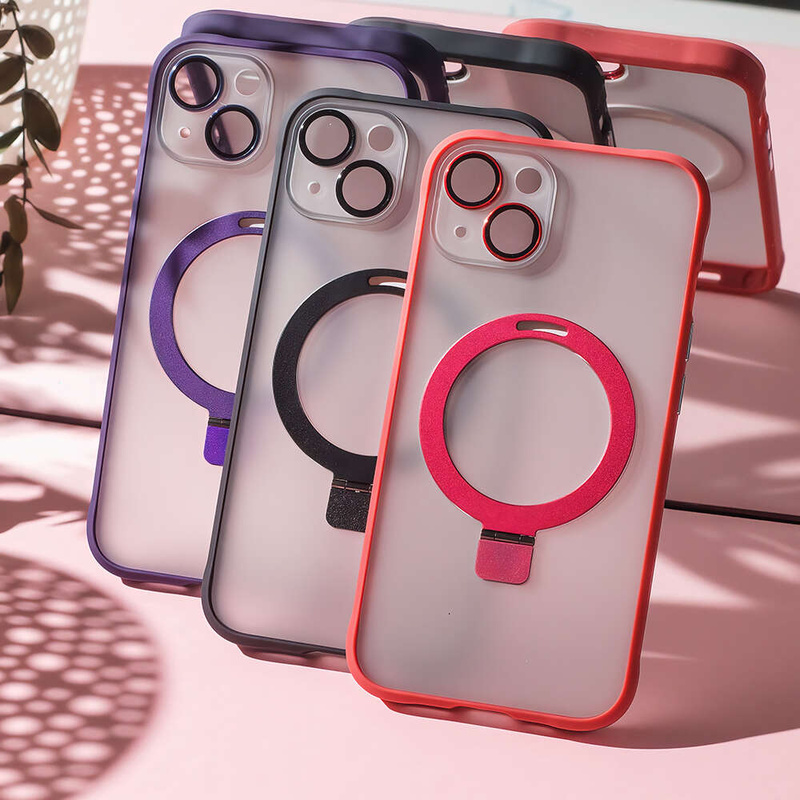 Nakładka Mag Ring do iPhone 14 Pro 6,1" czerwony