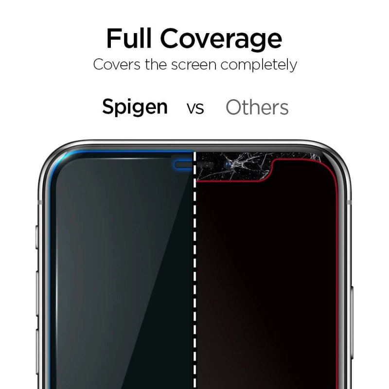 Szkło Hartowane Spigen Alm Glass Fc Iphone 11 Black