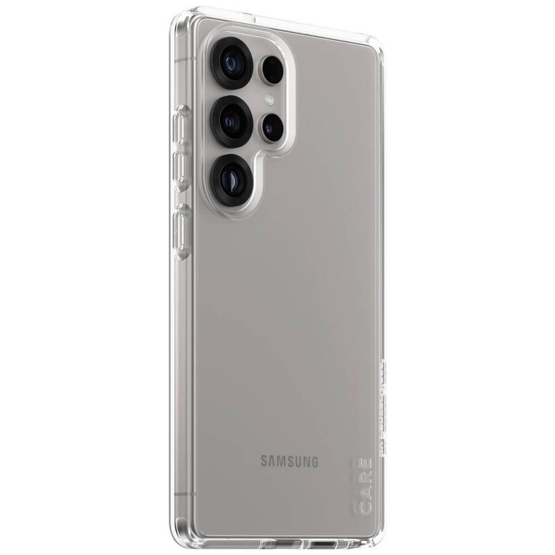 CARE by PanzerGlass Flagship Urban Combat Hülle für Samsung Galaxy S25 Ultra – transparent
