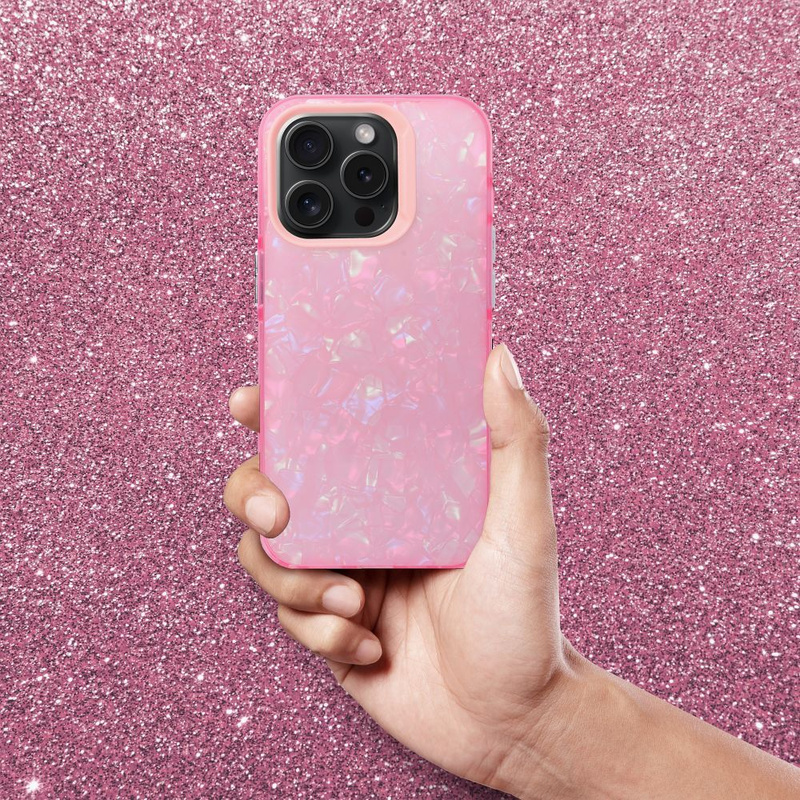 Futerał TUTTI FRUTTI do IPHONE 16 PLUS różowy