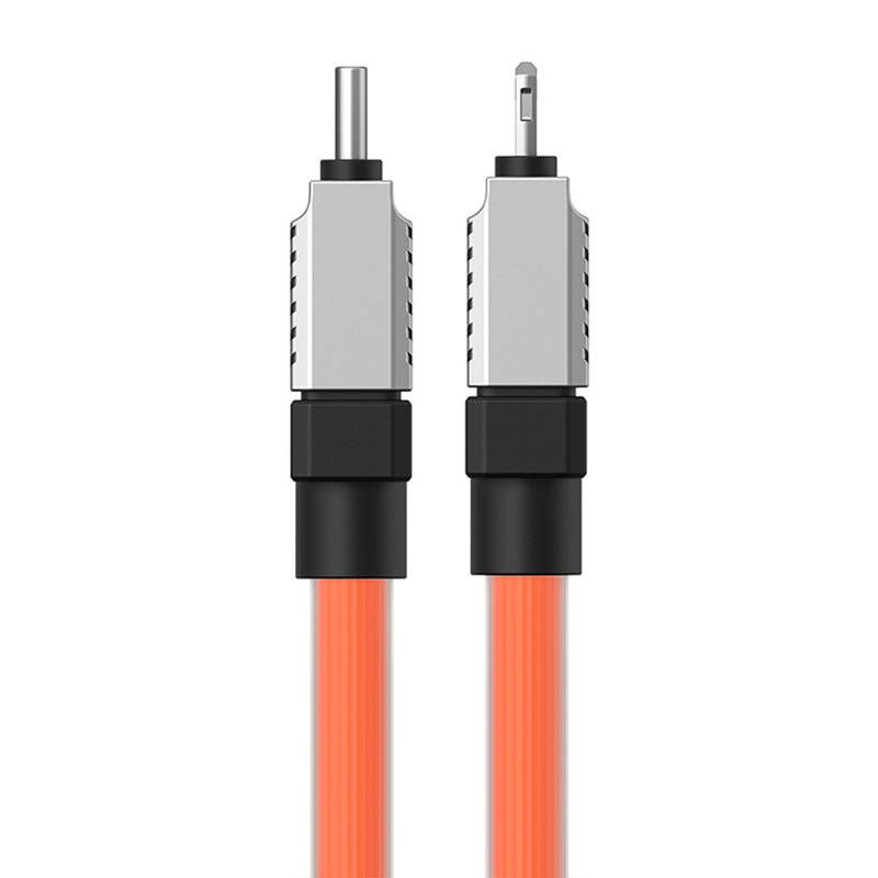 Baseus kabel CoolPlay USB-C - Lightning 2m 20W pomarańczowy