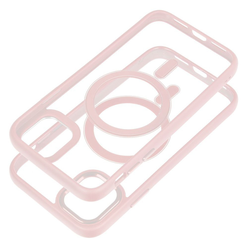 Futerał Color Edge Mag Cover kompatybilny z MagSafe do IPHONE 11 różowy
