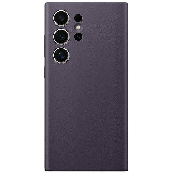 Samsung Vegan Leather Case GP-FPS928HCAVW for Samsung Galaxy S24 Ultra - dark purple
