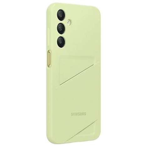 Etui Samsung Card Slot Case EF-OA256TMEGWW z kieszenią na karty do Samsung Galaxy A25 5G - zielone