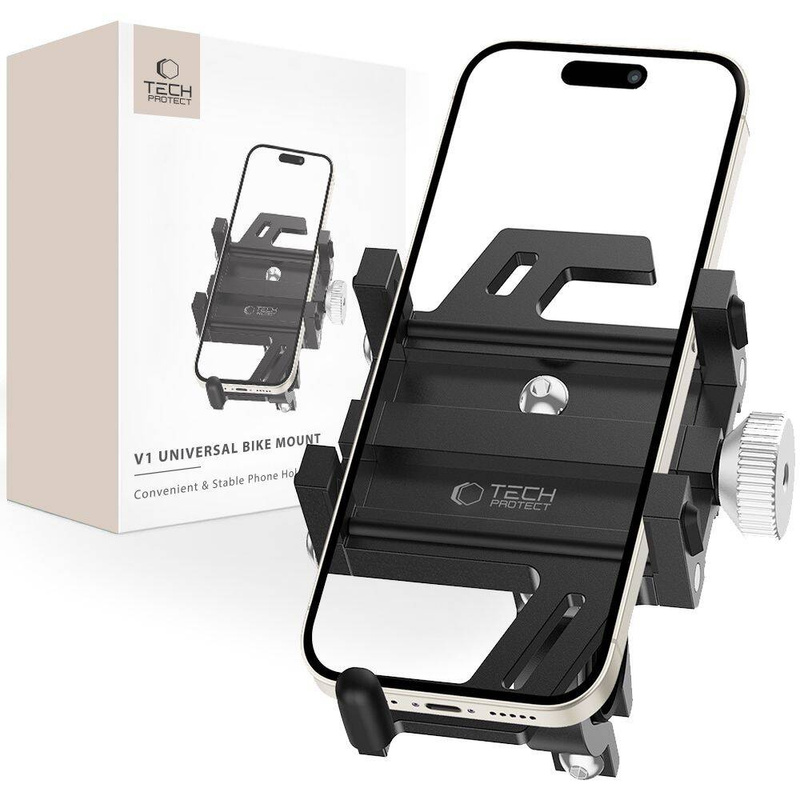 TECH-PROTECT ALUPRO UNIVERSAL BIKE MOUNT BLACK
