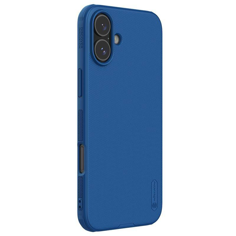 Etui Nillkin Super Frosted Shield Pro na iPhone 16 - niebieskie