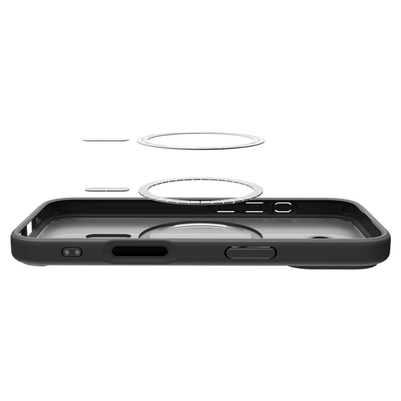 SPIGEN futerał ULTRA HYBRID MAG kompatybilny z MagSafe do IPHONE 17 frost black