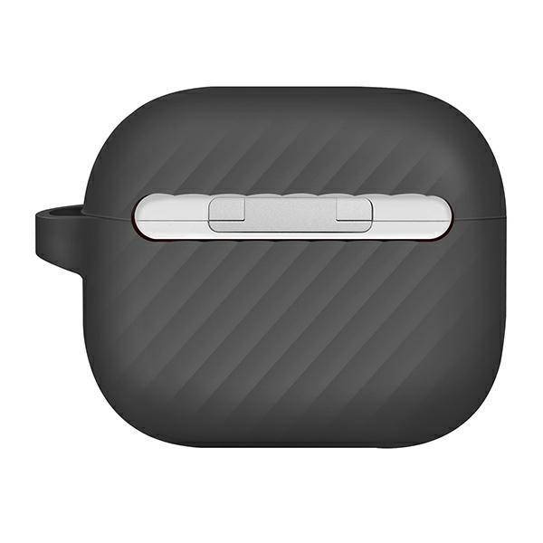 UNIQ Hülle Vencer AirPods 3. Gen. Silikongrau / Anthrazit Dunkelgrau