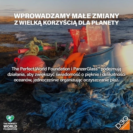 Szkło hybrydowe PanzerGlass Matrix Ultra-Wide-Fit na iPhone 15 Plus z pozycjonerem