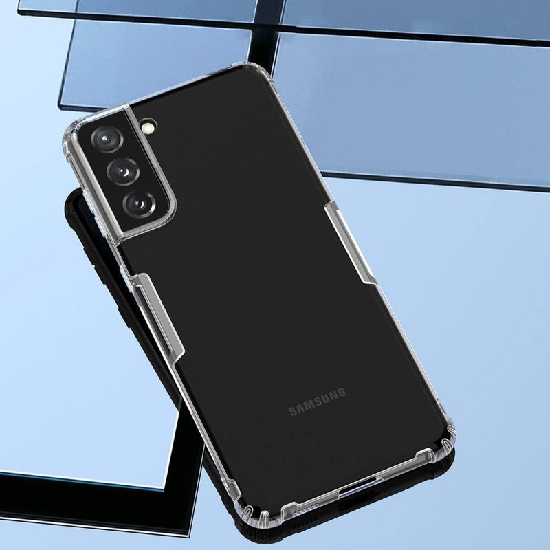 Nillkin Nature żelowe etui pokrowiec ultra slim Samsung Galaxy S21+ 5G (S21 Plus 5G) przezroczysty