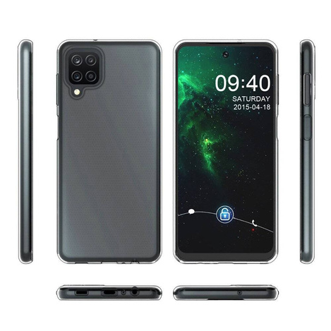Nakładka Mercury Clear Jelly do Samsung Galaxy A12 transparentna