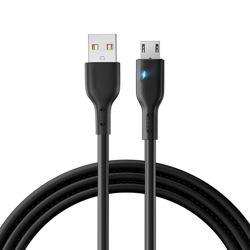 USB-Kabel - Micro-USB 2.4A 2m Joyroom S-UM018A13 - schwarz