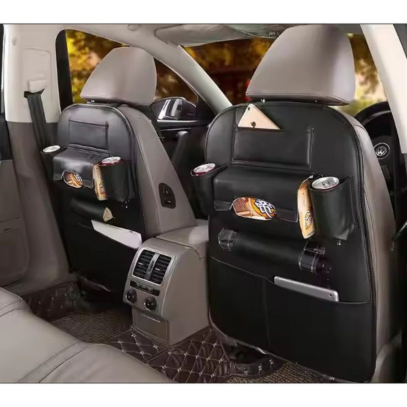 Organizer samochodowy na fotele przednie z przegródkami MAGIC czarny