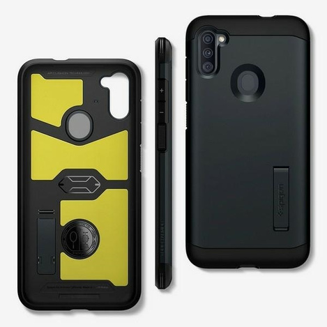 Futerał SPIGEN Tough Armor do SAMSUNG A11 metal slate